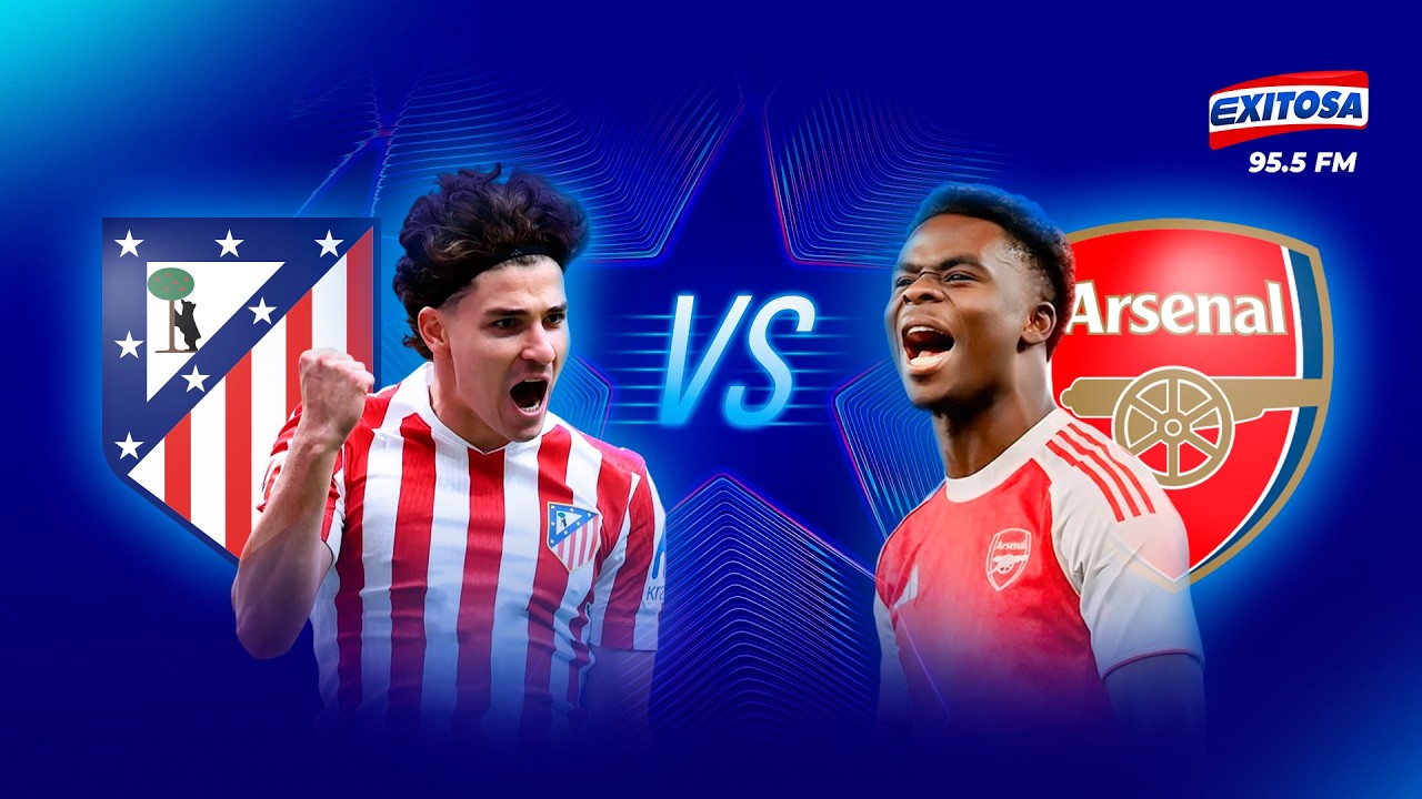 🔴🔵 UEFA 🔴 EN VIVO | CHAMPIONS LEAGUE: ATLÉTICO MADRID VS ARSENAL