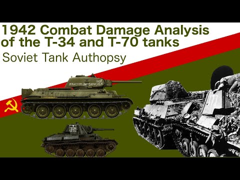 Stalinium or Rolling Coffins? | T -34 and T-70 Combat Damage Analysis