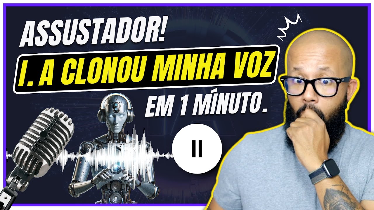 🗣️ ASSUSTADOR - DA PARA CLONAR uma VOZ com I.A em SEGUNDOS  [APRENDA]