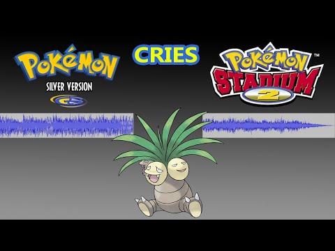 Pokemon Cries Comparison: Stadium 1+2 VS Pokemon R/B,G/S