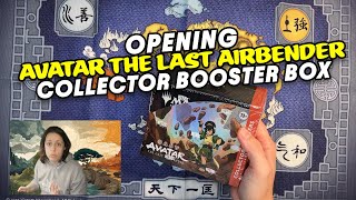 Opening Avatar the Last Airbender MtG Collector Booster Box