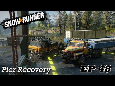 SnowRunner EP48 - Pier Recovery