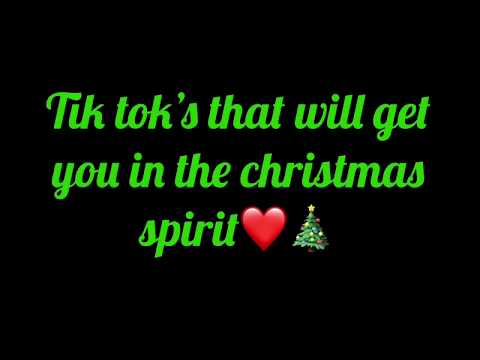 Tik tok’s that will get you in the Christmas spirit!