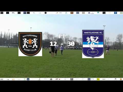Rotterdamse RC1 vs Amstelveense RC1 Highlights 08/04/2018