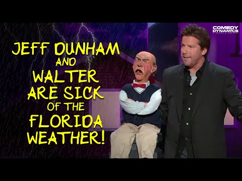 Jeff Dunham and Walter Are Sick of The Florida Weather!