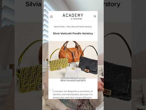 Silvia Venturini Fendi is the Woman Behind Fendi's It Bags