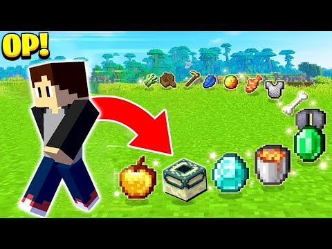 INSANE: Indian Gamer Gets OP Items by Moving in Minecraft
