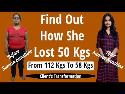 Weight Loss Transformation Journey: How I Lost 50 Kgs | Fat to Fab | Clients Transformation In Hindi Video