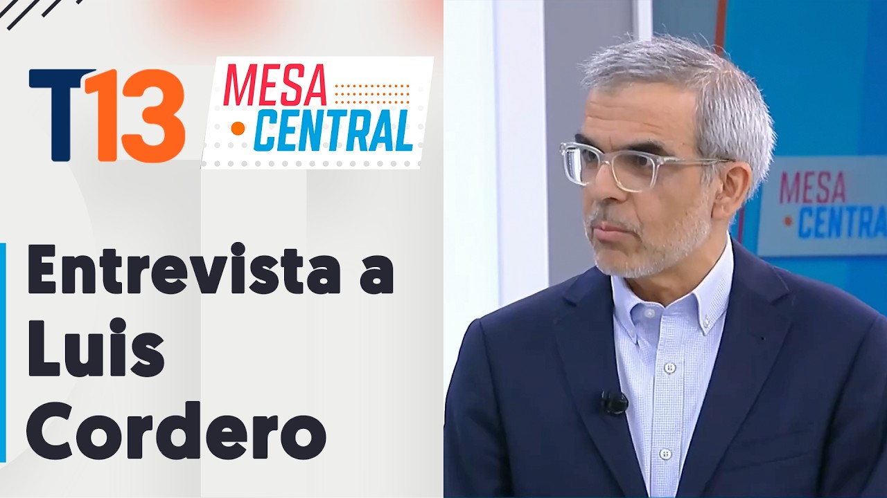 Interview with former minister Luis Cordero on Mesa Central