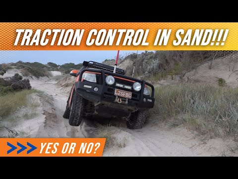 Does traction control hurt you in sand?