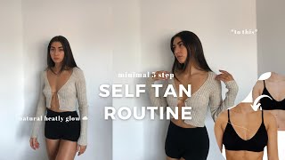 Weekly At-Home Tanning Routine 2022 | step by step routine with tips & tricks | Irida