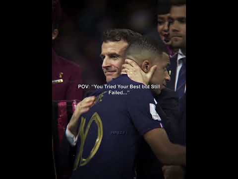 POV: You Tried your best but still failed... 😔💔 #shorts #recommended #mbappe #france