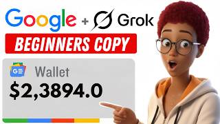 Watch! How to Make Money with the NEW Google AI & Grok For Free (beginner friendly)