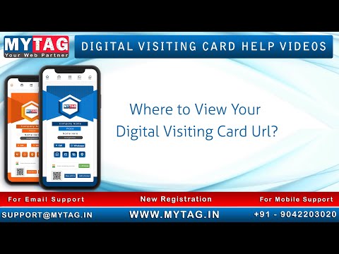 Digital Business Visiting Card