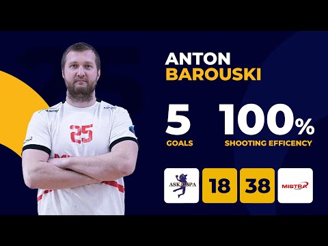 #25 Anton Barouski: Top Scorer MISTRA against ASK Zemessardze LSPA | BHL 24/25 Main Round
