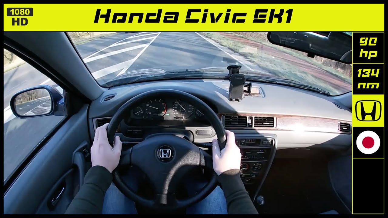 Honda | Civic EK1 | 1997 | Onboard POV test drive | HD version