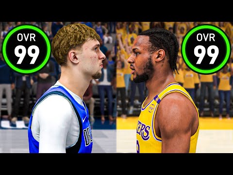 I Made Cooper Flagg and Bronny Rivals