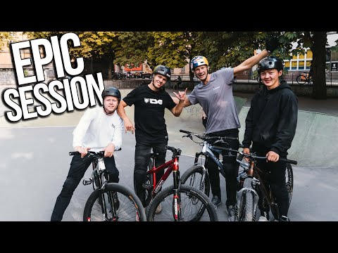 DREAM TEAM REUNITED! Martin Söderström & Anton Thelander is back!! (bicycle skipping rope)