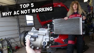TOP 5 REASONS WHY YOUR CAR AC DOES NOT WORK | AC BLOWS WARM NOT COLD AIR