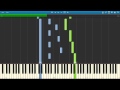 Ombre - Ludovico Einaudi ( MIDI / Synthesia / Tutorial )