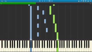 Ombre - Ludovico Einaudi ( MIDI / Synthesia / Tutorial )