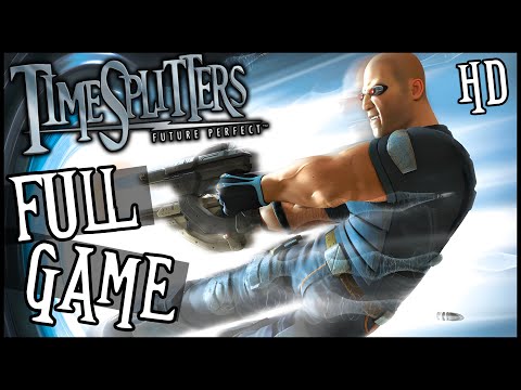 TimeSplitters Future Perfect HD Walkthrough FULL GAME Longplay (Gamecube, PS2)