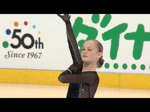 Lizaveta MALINOUSKAYA BLR - Ladies Free Skating MINSK 2017