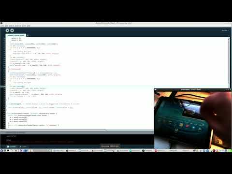 Arduino MegaADK ep. 18: Android,  javascript, time, text, fischertechnik, capacitor,LED,oscilloscope