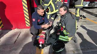 buyuksehir itfaiyesi stajyer lise ogrencilerine egitim destegi