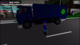 Brookhaven 🏡RP GARBAGE TRUCK UPDATE (Roblox Brookhaven 🏡RP)