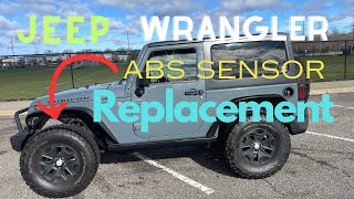 Avoid Costly Repairs: DIY Jeep Wrangler JK ABS Sensor Replacement