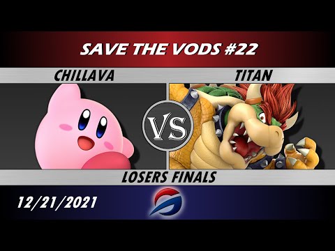 STV #22 - Chillava (Kirby) vs Titan (Bowser) Losers Finals - Smash Ultimate