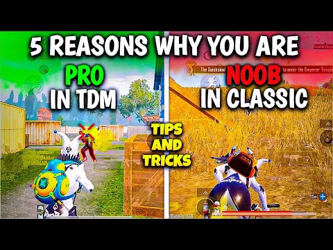 WHY YOU ARE A TDM PRO BUT A CLASSIC NOOB??🔥 IMPROVE YOUR GAMESENSE + GAMEPLAY IN BGMI / PUBGM 2023