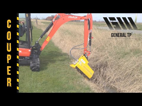 Débroussailleuse pour mini pelle Série DA_7