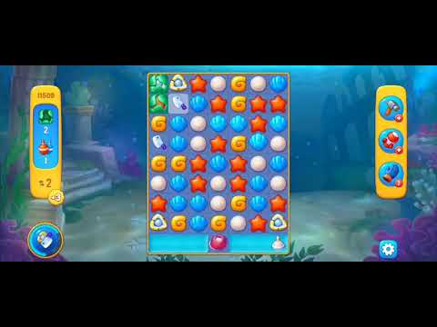 Fishdom Easy Level 11509 (with full seashell) @choraelmin