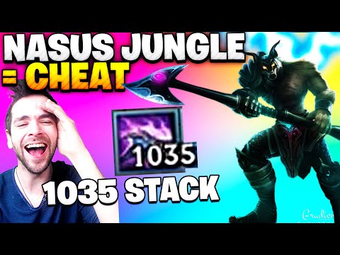 🔥TUTO: CE BUFF DE NASUS JUNGLE LE REND CHEAT ! MONTER EN ELO JUSQU'EN DIAMANT AVEC CE BUILD LoL