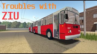 Troubles with Ziu | Roblox | OSVed's Trolleybuses place (TRP 2.0) | #6
