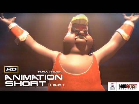 CGI 3D Animated Short Film "LUCHADOR" Comedy Aimation by ESMA
