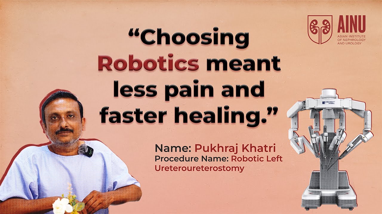 Choosing Robotics meant less pain and faster healing - AINU Hospital Vizag Patient Testimonial