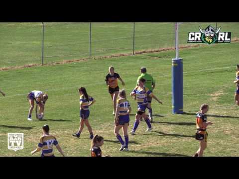 2017 Canberra RL Round 7 LLT Highlights - Woden Valley Rams v Bungendore Tigerettes