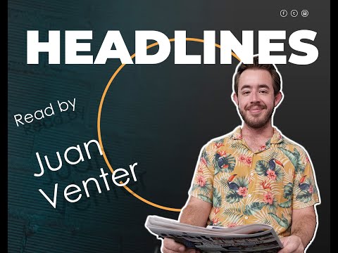 Your headline community news with reporter, Juan Venter