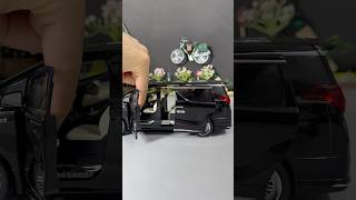 Toyota Alphard Vip Luxury Van Diecast Model Car Close Door #car #automobile #diecast