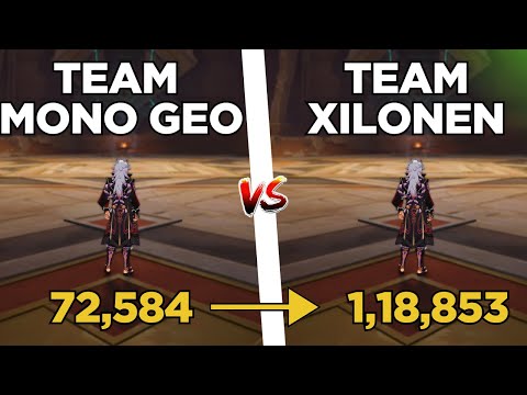 Best C0 Teams for Itto !! Mono Geo or Xilonen/Furina?? [ Genshin Impact ]