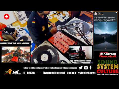 BLACKOUT SOUND SYSTEM SET #9 - Live from Montreal - Canada | #Vinyl #Show 45'/ 7' |  19/04/2020