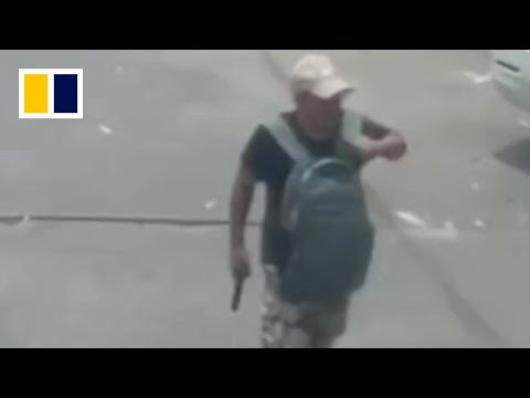 First video of the aftermath of Thailand mass shooting