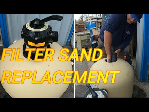 Changing Sand in a Pool Sand Filter: How to Replace...