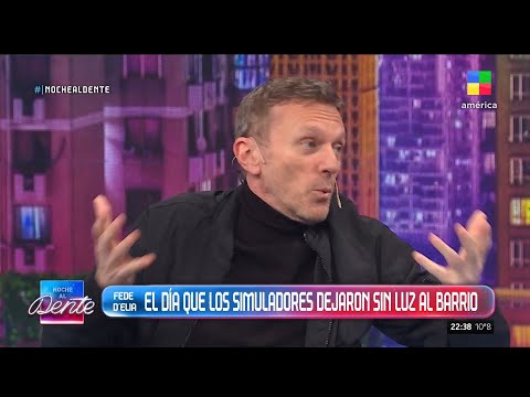 Las DIVERTIDAS ANÉCDOTAS de FEDE D'ELIA en "LOS SIMULADORES"