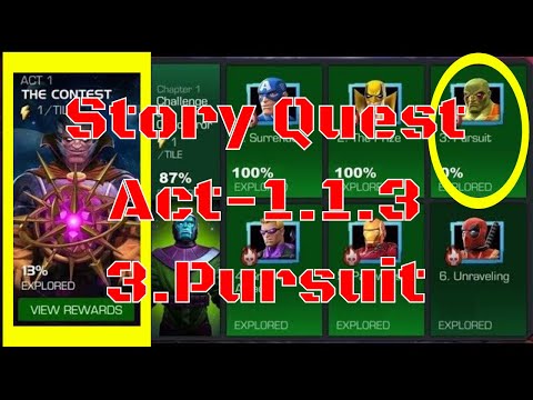 Act1 The Contest - Chapter 1.1.3 - Marvel Contest of Champions