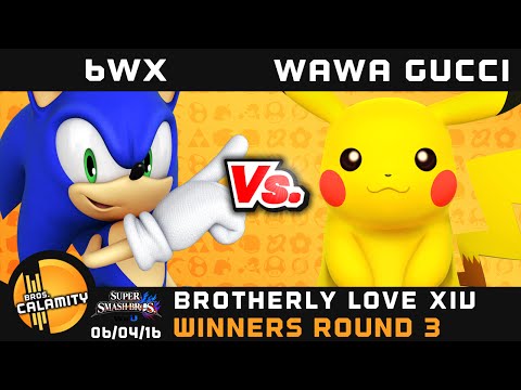 BLXIV | Circa 6WX (Sonic) vs Wawa Peach (Pikachu) - Winners Round 3 - Smash For Wii U