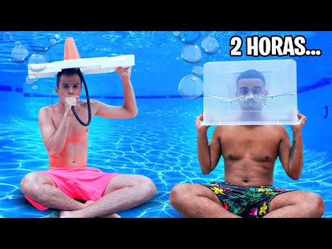 QUEM FICAR MAIS TEMPO SEM RESPIRAR COM ITENS DA MANSÃO VENCE!